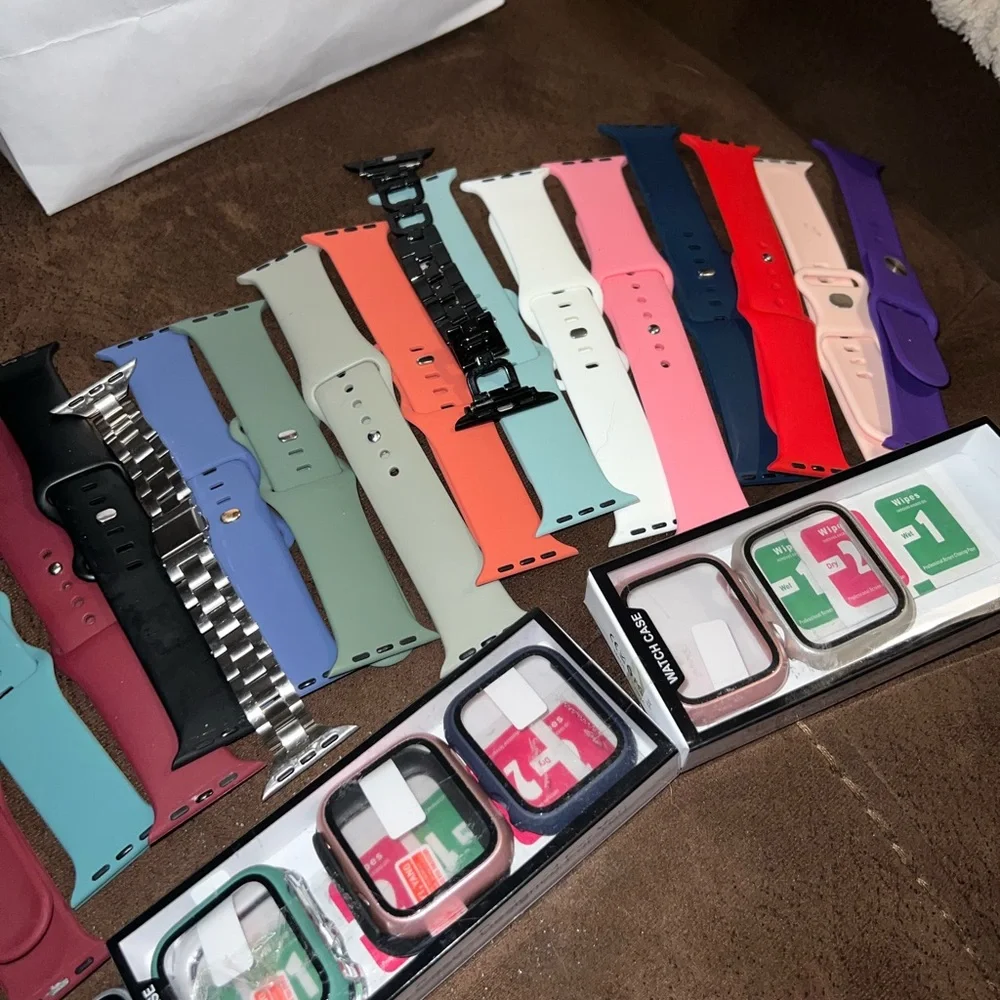 Apple Watch Bands in Assorted Colors